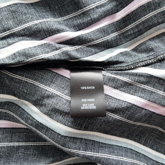 NWT Striped Maxi Skirt (1X) - Picture 11 of 11